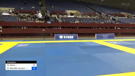 Maryshell Mata vs Mendi Melville Carlson 2024 Pan IBJJF Jiu-Jitsu No-Gi Championship