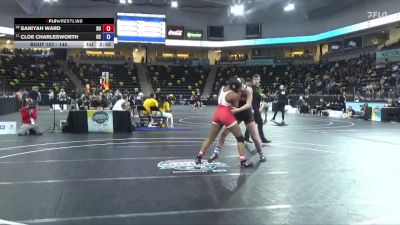 145 lbs Champ. Round 1 - Cloe Charlesworth, Ursinus vs Saniyah Ward, D`Youville