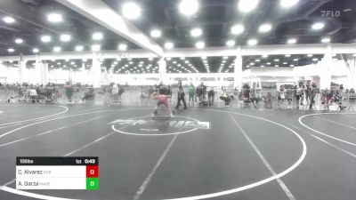 106 lbs Consolation - Christian Alvarez, DUB Wrestling vs Aria Garza, Madera Grapplers WC