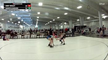 117 lbs 2nd Place Match - Abby Negley, Cozad Girls vs Addisyn Darling, Yutan