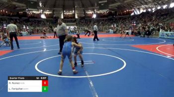 Quarterfinal - Harley Nunez, Noble TakeDown Club vs Liam Farquhar, Berryhill Wrestling