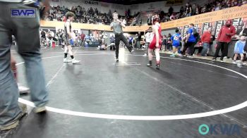 80 lbs Quarterfinal - James Stover, Lions Wrestling Academy vs Rocky Witcosky, Team Nomad