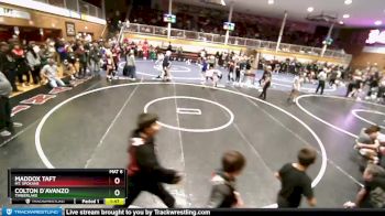 98 lbs Quarterfinal - Maddox Taft, Mt. Spokane vs Colton D`Avanzo, Timberlake