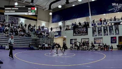 115 lbs Placement Matches (8 Team) - Sarai Solis, Gilmer County vs Andrea Ortega, Chestatee