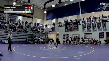 115 lbs Placement Matches (8 Team) - Sarai Solis, Gilmer County vs Andrea Ortega, Chestatee