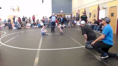 49 lbs Champ. Rd Of 16 - Teancum Bingham, Gooding Cobra Wrestling Club vs Tommy Gunn, Bear Lake Wrestling Club