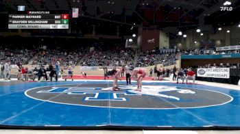 138 lbs Cons. Round 1 - Parker Maynard, Martin County High School vs Brayden Willingham, Scott County