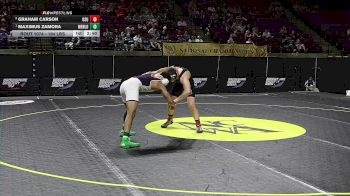 184 lbs Final - Graham Carson, Ohio State vs Maximus Zamora, Menlo