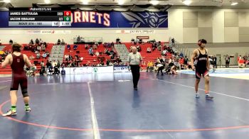 165 lbs Semifinal - James Battulga, Shenandoah University vs Jacob Ebaugh, Alvernia University