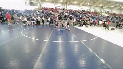83 lbs Champ. Round 2 - Landon Ripplinger, Sanderson Wrestling Academy vs Remington Villafuerte, Box Elder Stinger Wrestling
