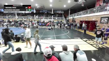 165 lbs Cons. Semi - Zachariah Delgado, Chiawana vs Michael Fritz, Orting