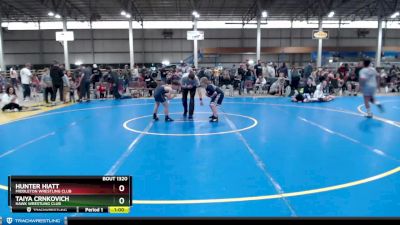 75+ Round 3 - Taiya Crnkovich, Hawk Wrestling Club vs Hunter Hiatt, Middleton Wrestling Club