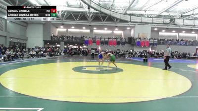 120 lbs Consi Of 16 #2 - Abigail Daniels, Putnam vs Arielle Lozada-Reyes, New London