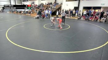 141 lbs Cons. Semi - Cofy Walls, Georgetown (KY) vs Thomas Miller, Trine