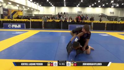 John Morgan Kyllonen vs Kentrell Laquane Pierson 2025 World IBJJF Jiu-Jitsu No-Gi Championship