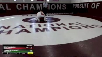 133 lbs Cons. Round 2 - Tristian Lang, Ridgewater CC vs Isaiah Arredondo, Northland CC