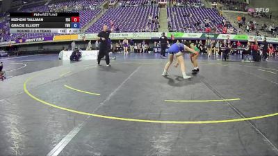 110 lbs Round 1 (16 Team) - Nizhoni Tallman, Evergreen State vs Gracie Elliott, Texas Wesleyan