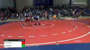 110 lbs Consolation - Dylan Frierson, Roundtree Wrestling Academy vs Nate Nickell, South Forsyth War Wrestling