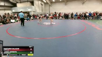 106 lbs Quarterfinal - Jaden Armenta, Air Academy vs Matthew Salazar, Centauri