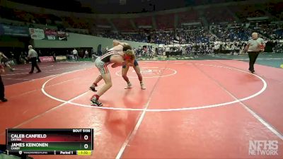 5A-175 lbs Quarterfinal - Caleb Canfield, Crater vs James Keinonen, Canby