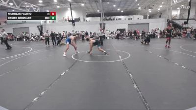 144 lbs Quarterfinals (8 Team) - Nicholas Palitto, Frost Gang vs Xavier Gonzalez, Team Darkhorse