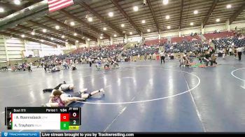 150 lbs Semifinal - Amelia Roennebeck, Syracuse Titans Wrestling vs Abigail Trayhorn, Bear River Junior High Wrestling Club