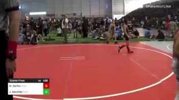 65 lbs Quarterfinal - Malaki Garfio, Pomona Elite vs Jaxon Sanchez, Aggression