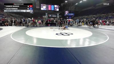 106 lbs Cons. Rd Of 16 - Connor Maddox, IN vs Lucas Forman, PA