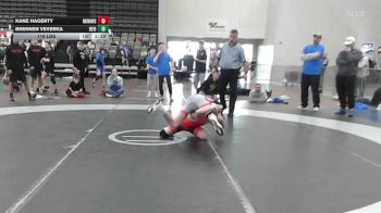 116 lbs Rr Rnd 1 - Kane Hagerty, Warhawks Wrestling Inc. - MSE vs Brennen Veverka, Revival X
