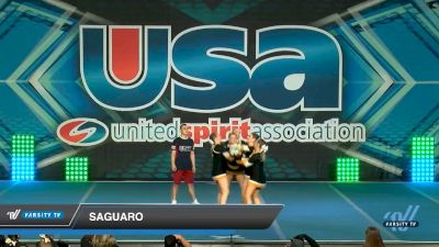 Saguaro [2020 Group Stunt Intermediate -- Group A Day 1] 2020 USA Spirit Nationals