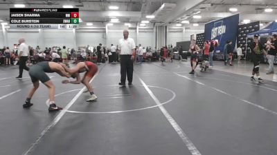 98 lbs Round 4 (10 Team) - Jaisen Sharma, Maryland Mallets vs Cole Burstein, Savage WA Black