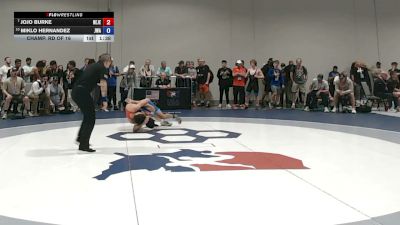 60 kg Champ. Rd Of 16 - Jojo Burke, New Jersey vs Miklo Hernandez, Jackrabbit Wrestling Academy