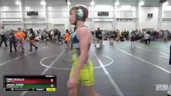 110 lbs Round 2 (8 Team) - Kellen McPeake, SHWA vs Kamden Stout, Warner Elite