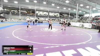 6-157 lbs Semifinal - Keegan Pado, Battlefield vs Kross Cassidy, Fairfax