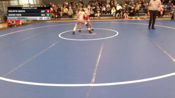 132 lbs Round 3 - Jason Hike, Bellevue East vs Holdyn Quick, Scottsbluff