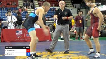 152 lbs Cons 64 #1 - Zachary Gunderson, Wisconsin vs Cody Ginther, Colorado