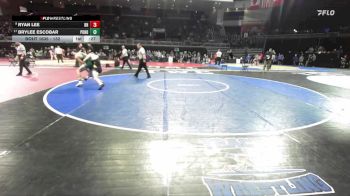 132 lbs Cons. Round 3 - Ryan Lee, Bret Harte vs Brylee Escobar, Ponderosa