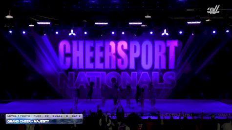 Grand Cheer - Majesty [2026 L1 Youth - Flex - D2 - Small - B Day 2] 2026 CHEERSPORT National All Star Cheerleading Championship