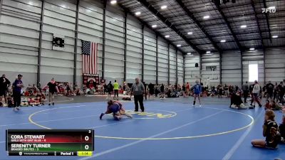 106 lbs Final - Cora Stewart, Girls With Grit Blue vs Serenity Turner, Braided Brutes