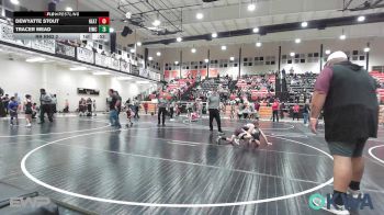 90 lbs Rr Rnd 2 - Dewyatte Stout, Heat vs Tracer Mead, Eufaula Ironheads Wrestling Club