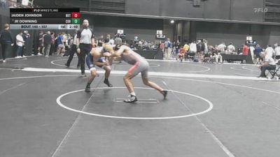 157 lbs Champ. Round 2 - Jr Downing, Corban University vs Jaiden Johnson, Northern Oklahoma College-Tonkawa