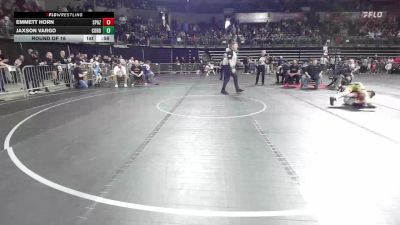 95 lbs Round Of 16 - Emmett Horn, Spazz Wrestling vs Jaxson Vargo, Cordoba Trained