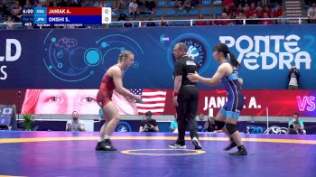 59 kg Finals 1-2 - Alexis Marie JANIAK, United States vs Sakura Onishi, Japan