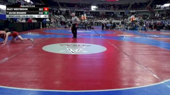 1A-4A 126 Cons. Round 2 - Jacob Biggers, Cleburne County vs Riley Westbrook, Shoals Christian Schools