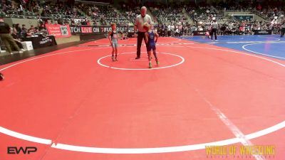 46 lbs Round Of 16 - Loki Camarena, SoCal Hammers vs Kashton Legg, Keystone Wrestling Club