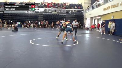 149 lbs Cons. Round 2 - Spencer Parry, Cerritos College vs Levi Hicks, Shasta College