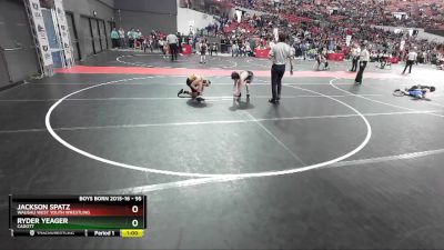 95 lbs Cons. Round 4 - Jackson Spatz, Wausau West Youth Wrestling vs Ryder Yeager, Cadott