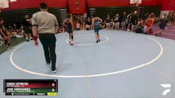 118 lbs Round 1 (8 Team) - Jose Hernandez, Rockwall Training Center vs Aiden Vetricek, Big Dog Ranch