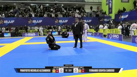 Fernando Gouveia Cardoso vs Panayiotis Nicholas Alexandrou 2026 European Jiu-Jitsu IBJJF Championship