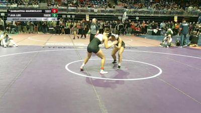 5A 125 lbs Cons. Round 1 - Ava Lee, Frisco Panther Creek vs Samantha Marmolejo, Amarillo Tascosa